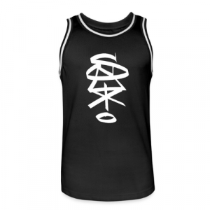 sonyx! basketball trikot schwarz