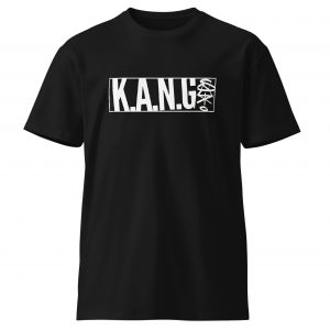 k.a.n.g shirt schwarz